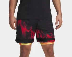 Under Armour Armor Statement Shorts Basketball Mesh Stephen Curry Fire Hot Large - Bild 1 von 2