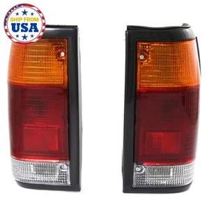 1985-98 MAZDA B2000 B2200 B2600 BRAVO SE-5 LX PICK-UP TRUCK TAIL LIGHT LAMP PAIR - Picture 1 of 6