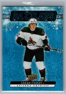Serie estesa Upper Deck 2023-24 - Abbaglianti Logan Cooley #DZ-119 (RC) Blu - Foto 1 di 2