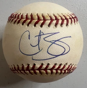 Autografo baseball firmato Curt Schilling Rawlings MLB Auto Tristar MLB Holo COA - Foto 1 di 3