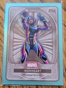 2025 Topps Marvel Mint #29 Mint Green 60/75 IRONHEART - Picture 1 of 5