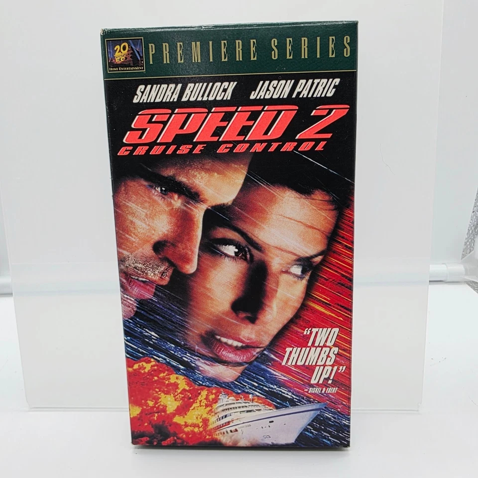 Speed 2 Cruise Control VHS 1997 Action Thriller Premiere Series 20th Fox — 第 1/1 张图片