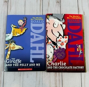 Charlie and the Chocolate Factory & The Giraffe & Pelly & Me, Roald Dahl, - Afbeelding 1 van 19