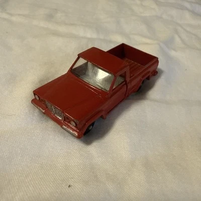 CAJA DE CERILLAS ORIGINAL VINTAGE, LESNEY, NO. Jeep Gladiator 71 1964 hecho en Inglaterra Foto 1 de 4