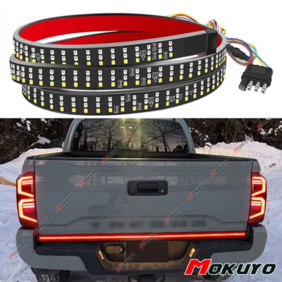 60" LED Tailgate Reverse Turn Signal Light Strip Bar for Toyota Tacoma Tundra - Изображение 1 из 4