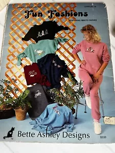 Cross Stitch - Bette Ashley Designs - Fun Fashions (1987) - Used - Picture 1 of 5