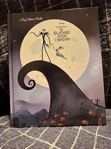 Tim Burtons Nightmare Before Christmas Großes Goldenes Buch Neu - Bild 1 von 2
