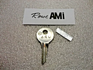 Rowe AMI C440A Jukebox Schrankschlüssel, original, gebraucht Old Stock, passend für 11 Modelle - Bild 1 von 2
