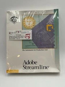 Vintage Adobe Streamline 2.0 for Mac - NEW SEALED - Picture 1 of 2