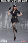 Fire Girl Toys 1/6 Black Seamless Pantyhose Skirt for Female Figure #FG-074A