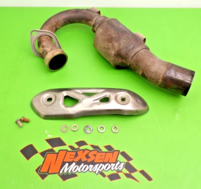 Kawasaki KX250F 2017 FMF tubo de escape con protector térmico Foto 1 de 4