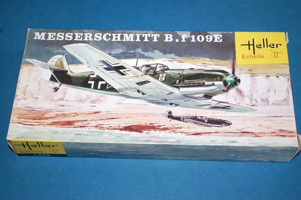HELLER L089 - Messerschmitt Bf. 109E  scala 1/72 - Immagine 1 di 1