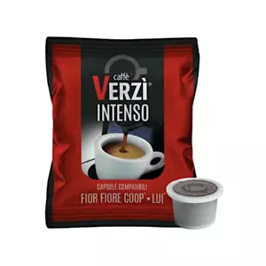 100 CAPSULE COMPATIBILE AROMA VERO,FIOR FIORE COOP,LUI,MARTELLO E ESPRESSO CA... - Picture 1 of 1