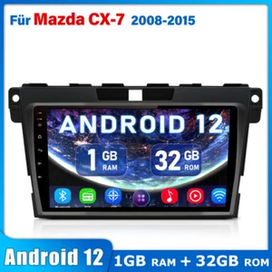 Quad Kern 1+32G Android12 Autoradio Für Mazda CX-7 CX7 2008 2015 GPS Navi BT DAB - Bild 1 von 12