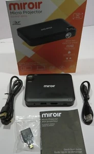 Miroir M55 DLP Mini Mirco Pocket Projector w/ Accessories - EXCELLENT Condition! - Picture 1 of 21