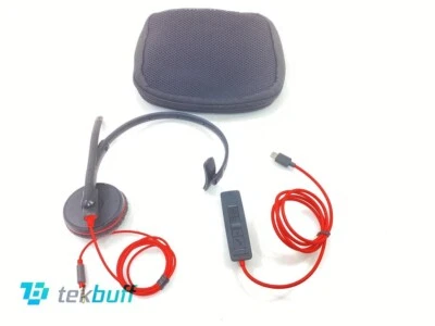 Auriculares Plantronics Blackwire C3215 - USB-C, 3,5 mm, cancelación de ruido - 209750-101 Foto 1 de 3