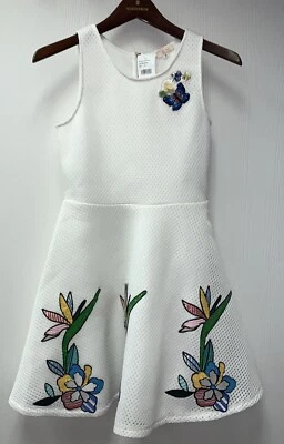 NEW sz 16 Truly Me Sara Sara Hannah Banana Stunning Floral Jeweled Girls Dress❤️ - Image 1 of 4