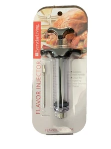 New Syringe flavor injector with stainless steel needle Everyday Living. NIP - Picture 1 of 2