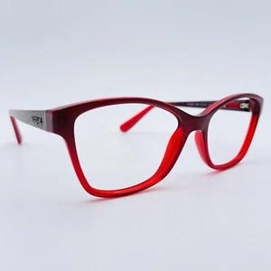 VOGUE eyeglasses TRANSLUCENT RED CATS EYE glasses frame MOD: VO 2998 2348 - Picture 1 of 11