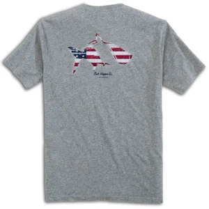 Fish Hippie True Blue Youth Tee BRAND NEW (originally $30) - Picture 1 of 2