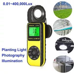Digital Tragbare Photometer Luxmeter Belichtungsmesser Beleuchtungsstärke Licht - Bild 1 von 8