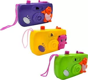 Kinder Pretend Tier Thema Kamera Spielzeug Set (3er-Pack) bunte Kameras - Bild 1 von 8