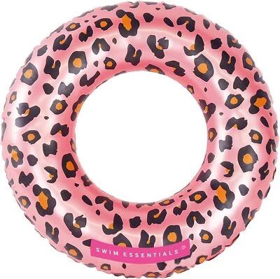 Swim Essentials Schwimmring 55 cm Leopard Rose Gold Swimring Schwimmreifen - Bild 1 von 4