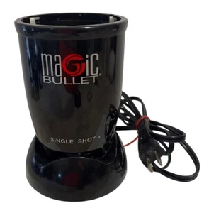 Magic Bullet Single Shot+ Blender Base Motor Only MB1001 250W Black - Picture 1 of 6