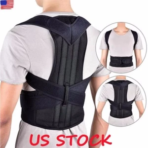 Cinturón de soporte para pecho espalda hombro corrector de postura terapia jorobada chaleco con soporte - Imagen 1 de 12