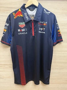 REPLICA Castore Red Bull Racing F1 2023 Mens Polo Shirt Size Large - Picture 1 of 5