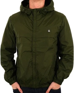 Benetton Hooded Rain Defender Jacket Dark Forest - Bild 1 von 3