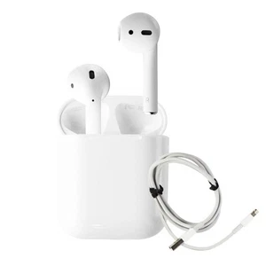 Apple Airpods (1st Génération) sans Fil Bluetooth In-Ear Casque et Étui - - Photo 1 sur 6
