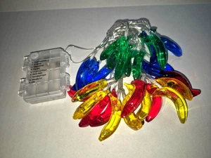 Couah [8 Modes] Banana Fruit 30 LED 16 Ft Indoor Outdoor Lights Battery Operated - Picture 1 of 2