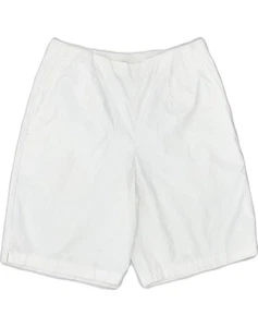 NIKE pantaloncino chino donna medio bianco poliestere sportivo ID10 - Foto 1 di 5