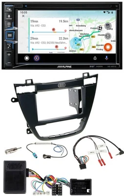 Alpine Bluetooth TMC USB DAB 2DIN Lenkrad Navigation für Opel Insignia ab 08 sch - Bild 1 von 4