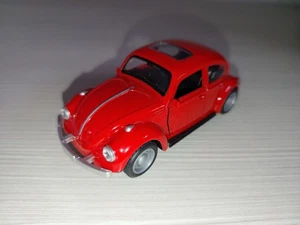 Volkswagen Maggiolino 1/36 Kafer Escarabajo Coccinelle Modellino Auto Die Cast - Foto 1 di 7