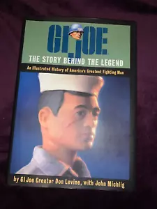 G I JOE THE STORY BEHIND THE LEGEND, 1996 edition hardcover book W / DJ - Picture 1 of 6