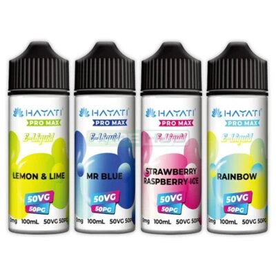 HAYATI Pro Max 100ml Shortfill 50/50 - FREE POSTAGE ABOVE £10 MIX&MATCH