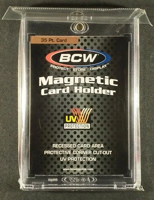 You Pick! BCW Magnetic Card Holder One Touch 35 55 75 100 130 180 360 Point pt - Image 1 of 4