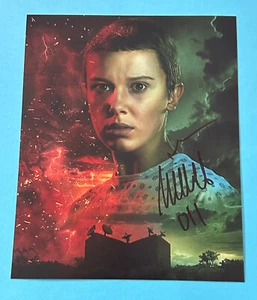 Millie Bobby Brown  -  Stranger Things  - signed, original Autogramm !!! - Bild 1 von 1
