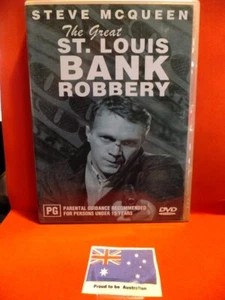 The Great St Louis Bank Robbery Dvd Movie Region 4 Pal Free Postage - Picture 1 of 2