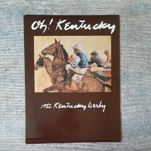 Henry Koehler "Oh! Poster Kentucky" 1982 Kentucky Derby 24”x17,75” nuovo - Foto 1 di 7