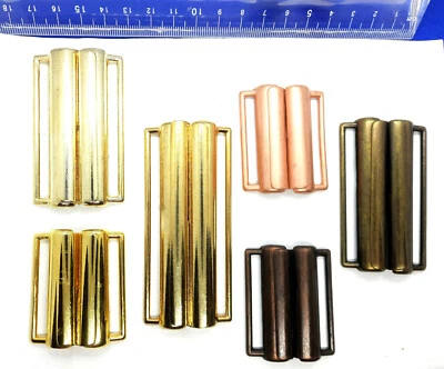 2-teilige Belt Rubber Band Clasp Metal Robust Size #40mm #60mm #80mm - Image 1 of 2