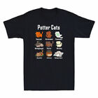 Cats Men's Lover Pawter Funny For Cat Kitten T-Shirt Harry Potter Gifts Cute
