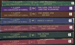 Complete Set 1-7 THE CHRONICLES OF NARNIA by C.S. Lewis 1994 Harper Trophy - Picture 1 of 1
