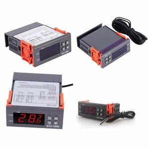 12V 24V 220V STC-1000 Digital Temperature Controller Sensore Termostato - Foto 1 di 15