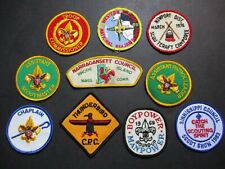 Lot of 10 boy scout patches #115