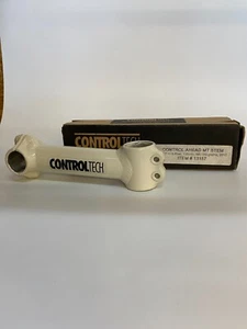 Org. Potencia CONTROL TECH / potencia 1 1/8 / 25,4 mm / 135 mm blanco NUEVO - Imagen 1 de 1