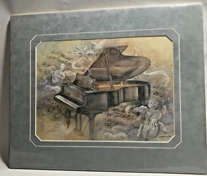 LENA LIU " PIANO SONATA " signiert und nummeriert, Limited Edition Print mit Wildledermatte - Bild 1 von 7