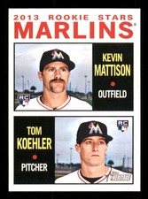 2013 Topps Heritage Baseball #1-425 (Base) Card Singles Stars/RC/HOF (You Pick) 